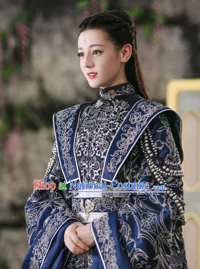 Chinese Ancient Queen Drama Sansheng Sanshi Pillow Eternal Love of Dream Bai Fengjiu Wedding Costumes Complete Set