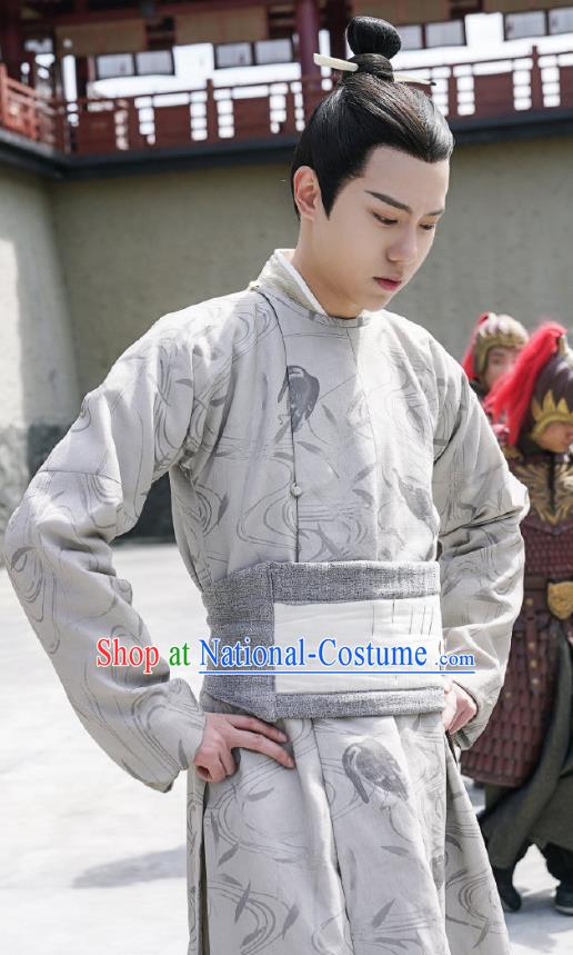 Chinese Ancient Prince Garment and Jade Hairpin Drama To Get Her Royal Highness Tu Siyi Apparels Clothing