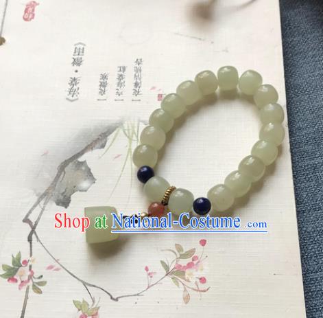 Chinese Ancient Hanfu Jade Accessories Jade Bracelet Jewelry Wristlet