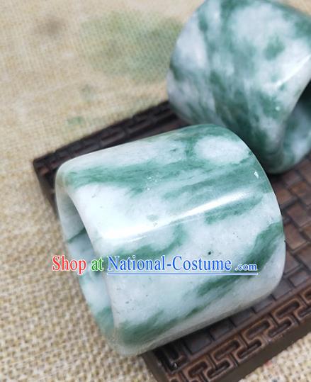 Chinese Ancient Hanfu Jade Ring Finger Annulus Accessories Men Jade Jewelry