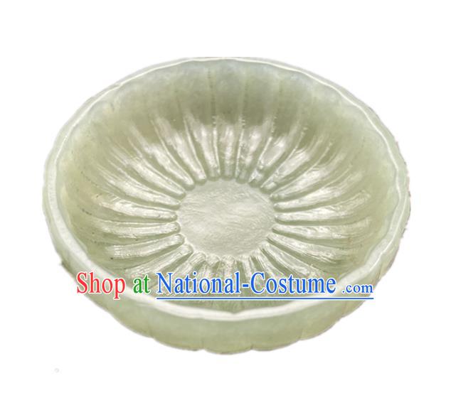 Chinese Jade Craft Carving Teacup Accessories Goblet Handiwork