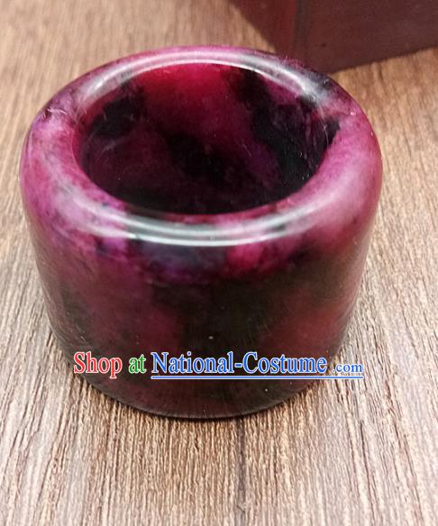 Chinese Ancient Men Hanfu Ring Jade Jewelry Jade Finger Accessories