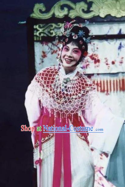 Traditional Chinese Peking Opera Courtesan Hua Tan Costumes Apparels Garment Kun Opera Selling Youlang Exclusive to the Flower Leader Wang Meiniang Dress and Headwear