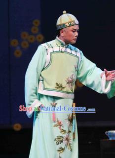 Chinese Yue Opera Scholar Nalan Xingde Eternal Love Costumes and Hat Shaoxing Opera Xiaosheng Young Male Apparels Qing Dynasty Poet Garment