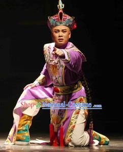 Chinese Yue Opera Xiaosheng Eternal Love Apparels Costumes and Headwear Shaoxing Opera Qing Dynasty Emperor Kangxi Garment