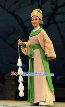 Chinese Yue Opera Xiaosheng Garment Costumes and Hat The Magnificent Mayor Shaoxing Opera Young Male Apparels