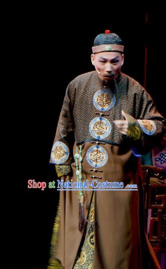 Chinese Yue Opera landlord Costumes and Headwear Jiujin Girl Shaoxing Opera Laosheng Elderly Male Shi Er Garment Apparels