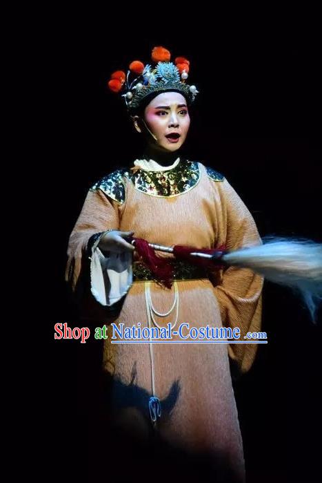 Xianglian Case Chinese Yue Opera Young Man Garment Apparels and Headwear Shaoxing Opera Eunuch Costumes