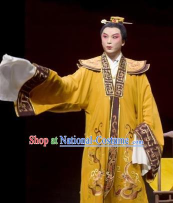 Chinese Kun Opera Young Male Yu Shun Apparels Garment Costumes and Headwear Kunqu Opera the Dream of Xiang Fei Xiaosheng Clothing