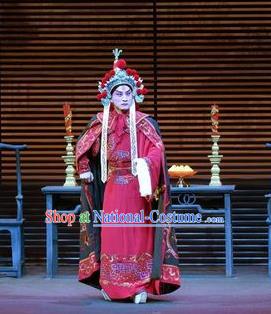 Chinese Kun Opera Wusheng Apparels Garment Costumes and Headwear the Legend of Washing the Silk Gauze Kunqu Opera Martial Man Laing Chenyu Clothing