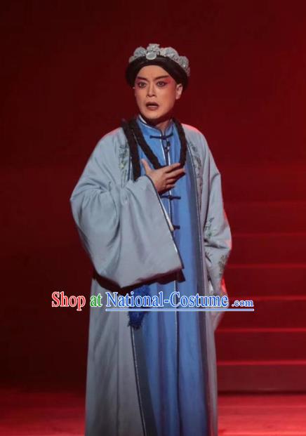 Rong Bao Zhai Chinese Kun Opera Young Male Apparels and Headwear Garment Costumes Kunqu Opera Shopkeeper Yin Jie Clothing