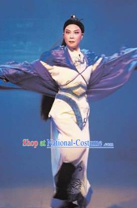 Chinese Yue Opera King of the North Martial Male Liu Shen Costumes and Headpiece Shaoxing Opera Xiaosheng Takefu Garment Apparels