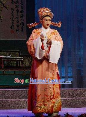 Chinese Yue Opera Young Male Niche Apparels Costumes and Hat Xun An Zhan Fu Shaoxing Opera Xiaosheng Garment Scholar Xu Qing Embroidered Robe