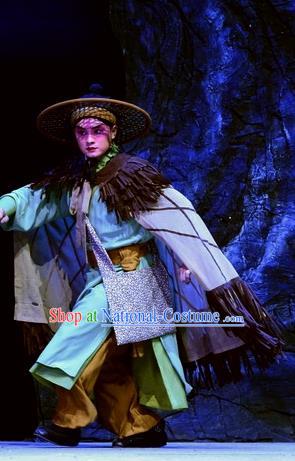 Tian Dao Xing Chinese Peking Opera Garment Costumes and Headwear Beijing Opera Xiaosheng Apparels Young Male Clothing