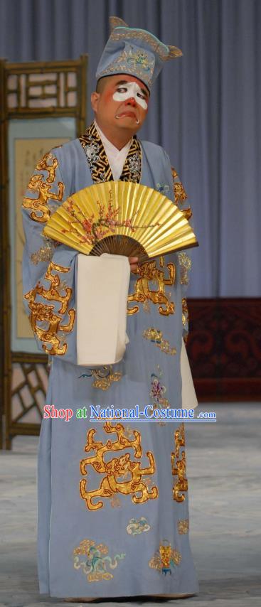 Liu Lanzhi Chinese Peking Opera Rich Childe Garment Costumes and Headwear Beijing Opera Apparels Bully Clothing