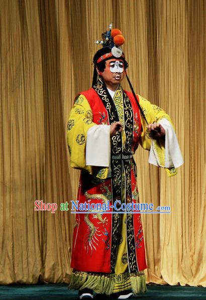 Yu Guo Yuan Chinese Peking Opera Young Man Garment Costumes and Headwear Beijing Opera Prince Li Yuanji Apparels Clothing