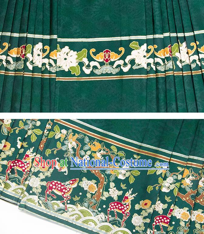 Traditional Chinese Ancient Bride Embroidered Hanfu Dress Garment Ming Dynasty Royal Princess Wedding Historical Costumes for Women