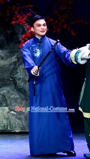 Luo Mei Yin Chinese Peking Opera Childe Apparels Costumes Beijing Opera Young Male Garment Scholar Gao Juehui Clothing