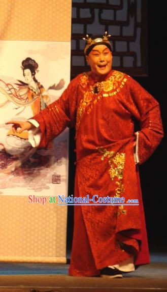 Xiang Jiuxiao Chinese Peking Opera Xiaosheng Garment Costumes and Headwear Beijing Opera Qing Dynasty Young Male Apparels Clothing