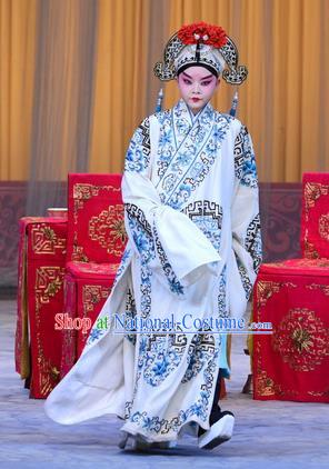 Xin An Yi Chinese Peking Opera Niche Xiaosheng Garment Costumes and Headwear Beijing Opera Young Male Apparels Clothing