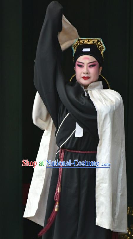 Tu Fu Zhuang Yuan Chinese Shanxi Opera Scholar Dang Jinlong Apparels Costumes and Headpieces Traditional Jin Opera Xiaosheng Garment Niche Clothing