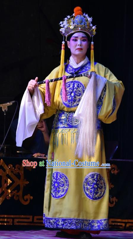 Ming Gong Duan Chinese Shanxi Opera Figurant Apparels Costumes and Headpieces Traditional Jin Opera Eunuch Garment Palace Servant Clothing