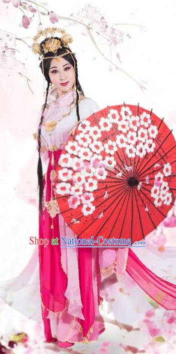 Chinese Cantonese Opera Young Female Garment Fighting for the Great Tang Empire Costumes and Headdress Traditional Guangdong Opera Swordswoman Apparels Dress