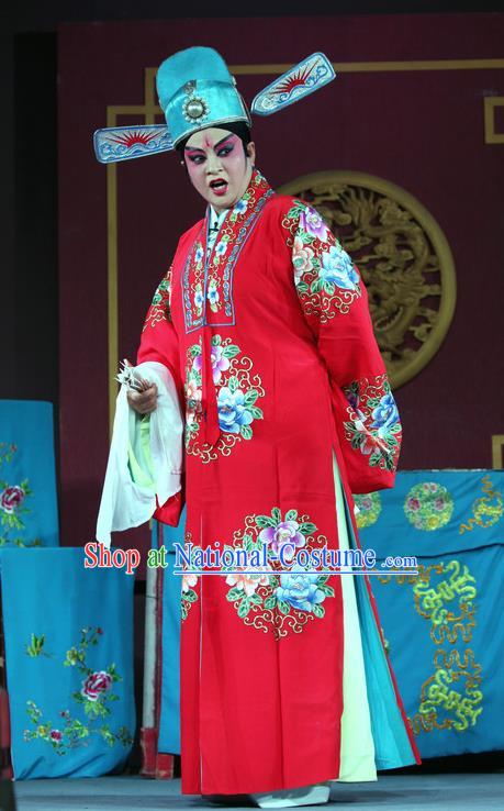 Hu Xian Hen Chinese Sichuan Opera Scholar Shi Huaiyu Apparels Costumes and Headpieces Peking Opera Highlights Young Male Garment Niche Clothing