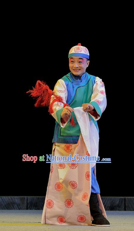 Legend of Chen Mapo Chinese Sichuan Opera Childe Mei Ziqing Apparels Costumes and Headpieces Peking Opera Highlights Garment Young Male Clothing