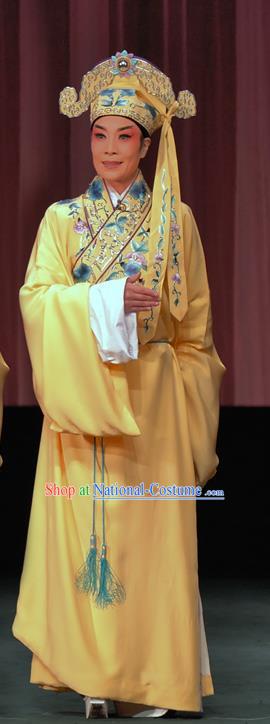 The Romance of Hairpin Chinese Sichuan Opera Xiaosheng Apparels Costumes and Headpieces Peking Opera Highlights Young Man Garment Niche Wang Shipeng Clothing