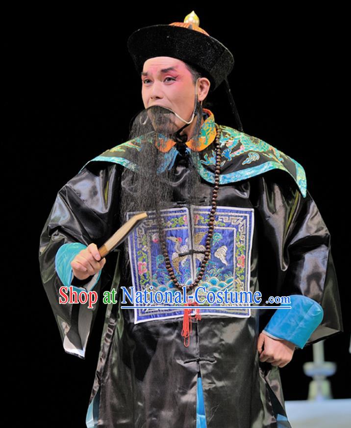 Legend of Chen Mapo Chinese Sichuan Opera Official Apparels Costumes and Headpieces Peking Opera Highlights Minister Garment Clothing