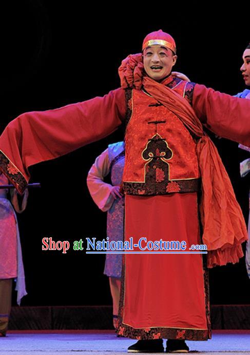 Legend of Chen Mapo Chinese Sichuan Opera Bridegroom Mei Ziqing Apparels Costumes and Headpieces Peking Opera Highlights Childe Garment Young Male Clothing