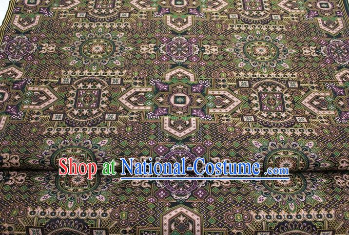 Chinese Classical Pattern Design Nanjing Brocade Asian Traditional Tapestry Mongolian Robe Material DIY Satin Damask Silk Fabric