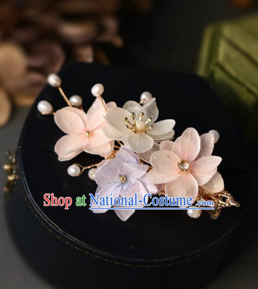 Handmade Retro Flowers Hair Claw Top Grade Hair Accessories Hair Stick Hair Pin for Women