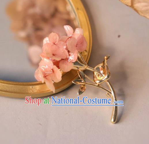 Top Grade Classical Pink Bouquet Brooch Accessories Handmade Sweater Flowers Breastpin Ornaments for Women