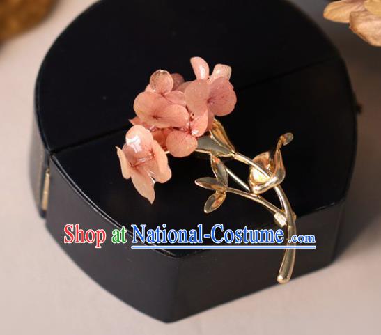 Top Grade Classical Pink Bouquet Brooch Accessories Handmade Sweater Flowers Breastpin Ornaments for Women