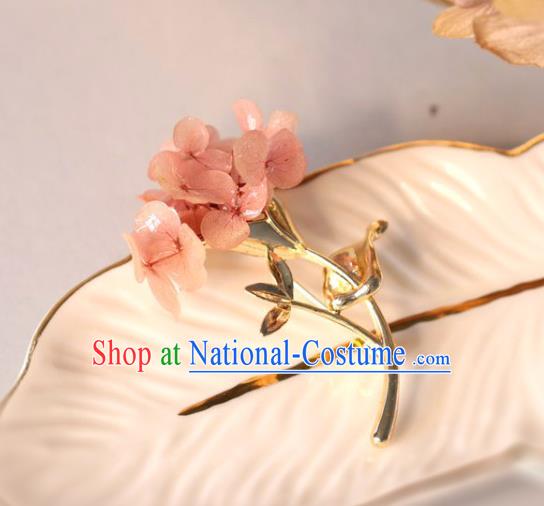 Top Grade Classical Pink Bouquet Brooch Accessories Handmade Sweater Flowers Breastpin Ornaments for Women