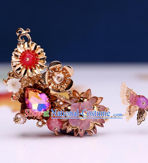 Handmade Chinese Classical Hair Claw Traditional Hair Accessories Ancient Hanfu Hair Stick for Women