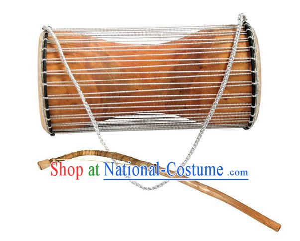 Africa Traditional Musical Instruments African Primitive Tribe Talking Drum Sheepskin Drums