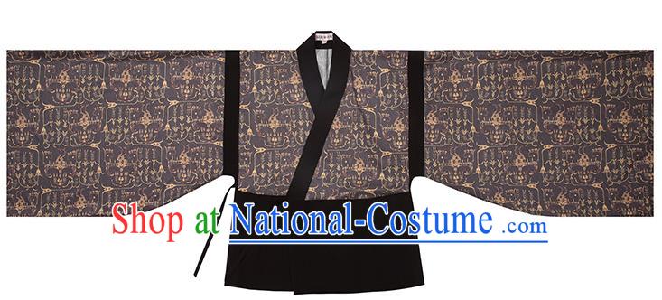 Traditional Chinese Jin Dynasty Prince Hanfu Apparels Ancient Nobility Childe Historical Costumes Full Set for Men