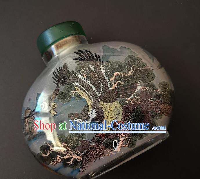 Chinese Snuff Bottle Traditional Handmade Painting Eagle Snuff Bottles