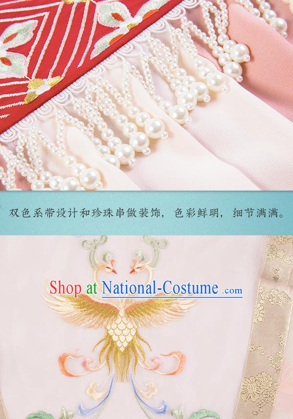 Traditional Chinese Jin Dynasty Noble Infanta Hanfu Dress Apparels Ancient Royal Princess Historical Costumes Complete Set