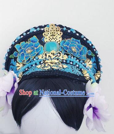 Royal Love in the Palace Chinese Traditional Qing Dynasty Queen Ruyi Hair Accessories Drama Ancient Empress Hat Headwear