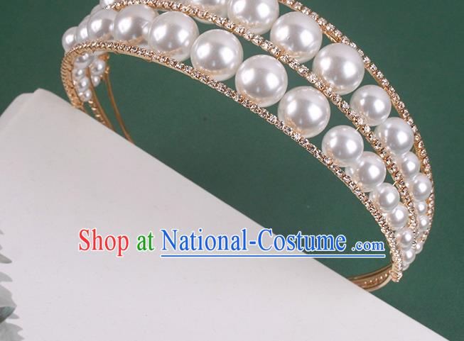 Europe Wedding Princess Headband Elegant Hair Accessories Bride Royal Crown