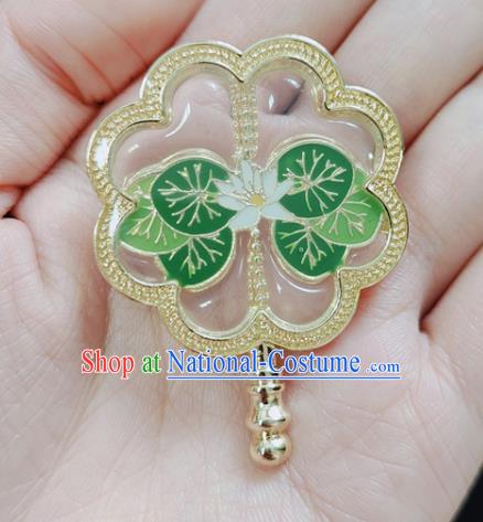 Handmade China Cheongsam Breastpin Classical Jewelry Lotus Brooch Accessories