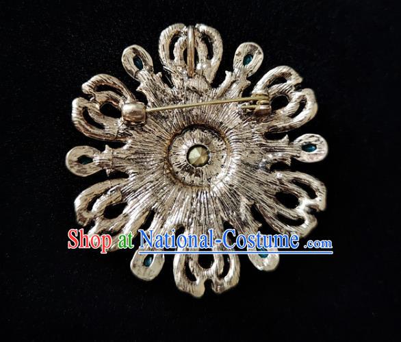 Top Baroque Breastpin Handmade Colorful Crystal Brooch Jewelry Accessories