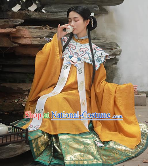 China Ancient Royal Princess Costumes Traditional Ming Dynasty Palace Lady Historical Clothing