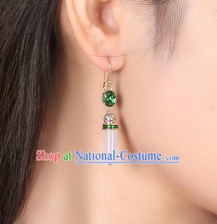 Chinese Classical Cloisonne Ear Accessories Traditional Cheongsam Earrings