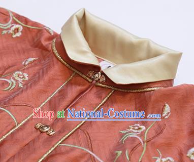 China Traditional Ming Dynasty Royal Princess Embroidered Costumes Ancient Nobility Lady Historical Clothing Full Set