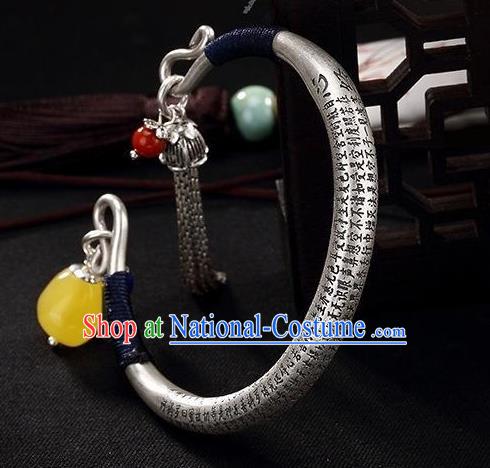 China Handmade Ceregat Bracelet Accessories Traditional Silver Bangle Jewelry